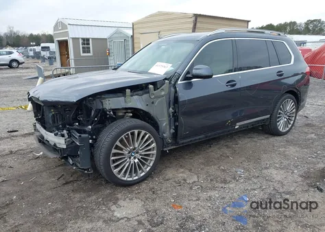 2020 BMW X7 xDrive40I из США, поврежденный, VIN 5UXCW2C01L9D12655